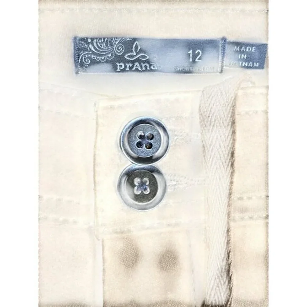 prAna Pants Size 12 Tan Hiking Halle Outdoor NWOT‎ Straight Low Rise Stretch